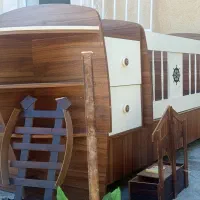 تخت بچه گانه|تخت و سرویس خواب|سیلوانه, |دیوار