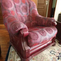 مبل راحتی با بدنه چوب و رویه های قابل جدا شدن|مبلمان خانگی و میز عسلی|دماوند, دماوند|دیوار