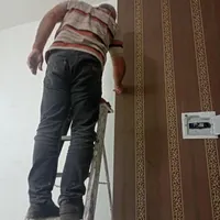 نصاب کاغذ دیواری و نصب پوستر D3|خدمات پیشه و مهارت|رباط‌کریم, |دیوار