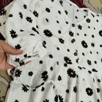 لباس نخی ولینن ودامن پفکی  به قیمت خرید پارسال|لباس|آق قلا, |دیوار