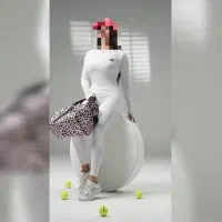 ست ورزشی فینگردار با لگ پشت چین|لباس|اصفهان, باغ نگاره|دیوار