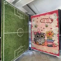 فرش عروسکی و فوتبال