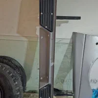 سپر عقب نیسان با لاستیک