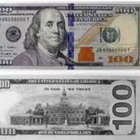 ۴۴ برگ صد دلاری آبی تا نخورده