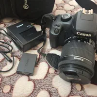 دوربین Canon4000D + لنز 18-55 IS کم‌کارکرد و تمیز|دوربین عکاسی و فیلم‌برداری|تهران, نازی‌آباد|دیوار
