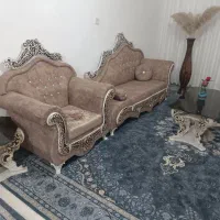 مبل هفت نفره و میز عسلی و میز بار|مبلمان خانگی و میز عسلی|چناران, |دیوار