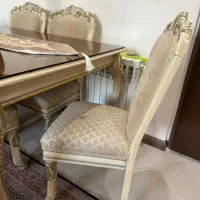 مبلمان ۷نفره + میزنهارخوری فوق العاده تمیز|مبلمان خانگی و میز عسلی|تهران, مهران|دیوار