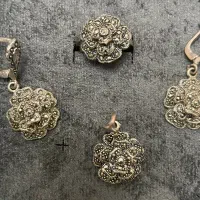 نیم سرویس نقره