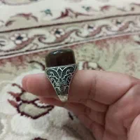 انگشترعقیق خرمایی|جواهرات|مشهد, امیر المومنین|دیوار