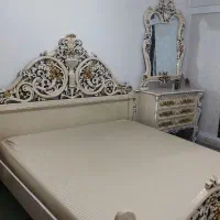 تخت خواب چوب گردو