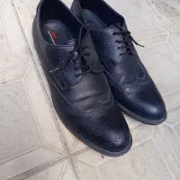 کفش مردانه چرم مشکی مجلسی