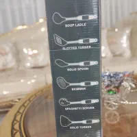 ست کفگیر ملاقه تمام استیل یونیک کدUN-3334|ظروف پخت‌وپز|قوچان, |دیوار