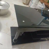 میز تلویزیون شیشه ای
