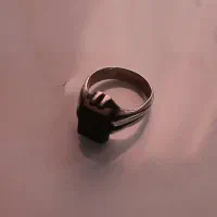 انگشتر نقره اصل مشهد با نگین شبح