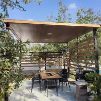 طراحی و اجرای آلاچیق روفگاردن نقد اقساط