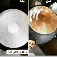 ریکاسیاه .اسپری چربی زداوپودرمعجزه گروپودرنوره|مواد شوینده و دستمال کاغذی|اراک, |دیوار
