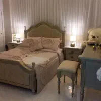 سرویس خواب عروس شیک|تخت و سرویس خواب|قم, انسجام|دیوار