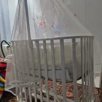 تخت کنارمادر|تخت و صندلی بچه|گرمسار, |دیوار