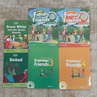 کتاب و گرامر فمیلی ۱و ۲ و ۳ و ۴ همراه استوری بوک