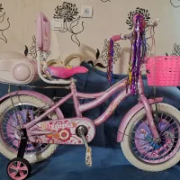 دوچرخه۱۶دخترانه و۱۶قرمزخارجی مناسب کادو