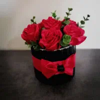 درست کردن انواع گل ربانی|گل مصنوعی|شریفآباد, |دیوار