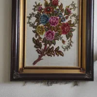 قاب فرش و ساعت خاتم کاری