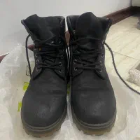 بوت اصل تیمبرلند رنگ مشکی قهوه ای