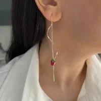 گوشواره روکش طلا