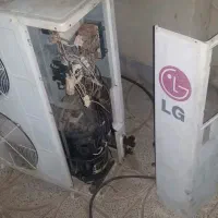 ۲دستگاه اسپیلت۴۰۰۰۰و۳عددیونیت بیرونی۴۸۰۰۰کم کارکرد|کولر گازی و فن‌کوئل|جیرفت, |دیوار