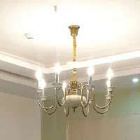 ۳ عدد لوستر سِت ،دوعدد گرد ،یک عدد لاینر