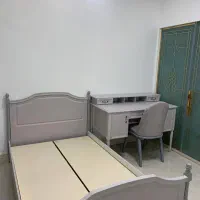 میز و صندلی تمام چوب خاکستری|میز تحریر و کامپیوتر|مشهد, کلاهدوز|دیوار
