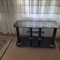 میزتلوزیون شیشه ای