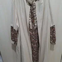 مانتو پاییزه دو تیکه سایز ۴۴-۴۶