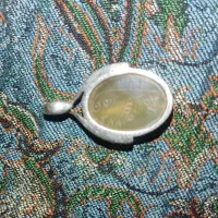 گردن آویز نقره قدیمی عقیق نگین الکساندریت آنتیک|جواهرات|تهران, توحید|دیوار