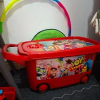 باکس چرخ دار مناسب اسباب بازی کودک