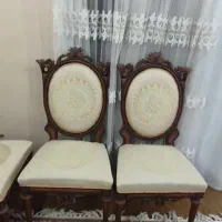 مبل ۹ نفره سلطنتی با نهار خوری ۸ نفره با صندلی|مبلمان خانگی و میز عسلی|اصفهان, محله اسلامی|دیوار