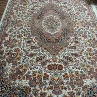 دو عدد فرش ۶ متری نیمه ابریشم