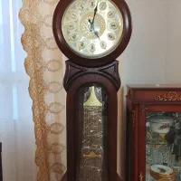 ساعت ایستاده چوبی