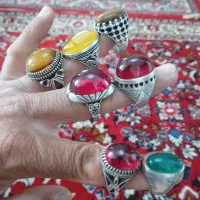 انگشترها نقره کار دست همه مدل