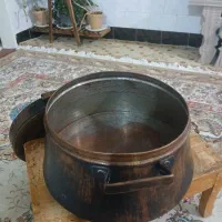 دیگ مسی قدیمی تمیز و سالم|ظروف پخت‌وپز|قوچان, |دیوار