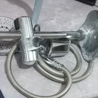 دوش حمام چند اصلی با شیلنگ استیل درجه یک
