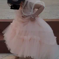 ۲تا لباس عروس مجلسی بچگانه دخترانه
