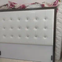 تخت دونفره همراه با تشک نو