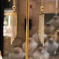 گوشواره آویز کلوپاترا|جواهرات|قم, نیروگاه|دیوار