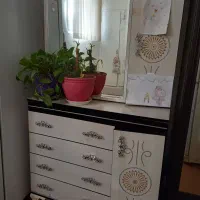 میز آرایش|تخت و سرویس خواب|بیرجند, |دیوار