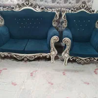 مبل سلطنتی کارکرده بامیزوعسلی تازه شسته شده|مبلمان خانگی و میز عسلی|بندر گناوه, |دیوار