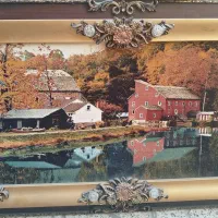 تابلو فرش طبیعت