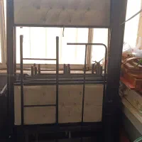 تخت دو طبقه فلزی|تخت و سرویس خواب|قم, صفاشهر|دیوار