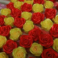 گل روبانی|گل مصنوعی|مشکیندشت, |دیوار