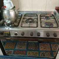 گاز  ۵ شعله فر دار  تمیز